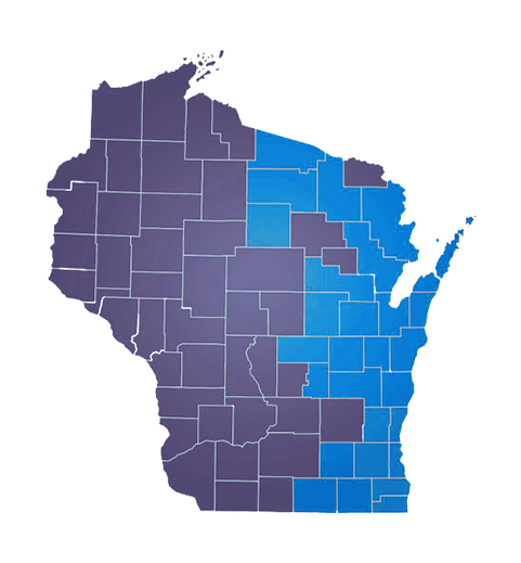 badgercare plus service area map