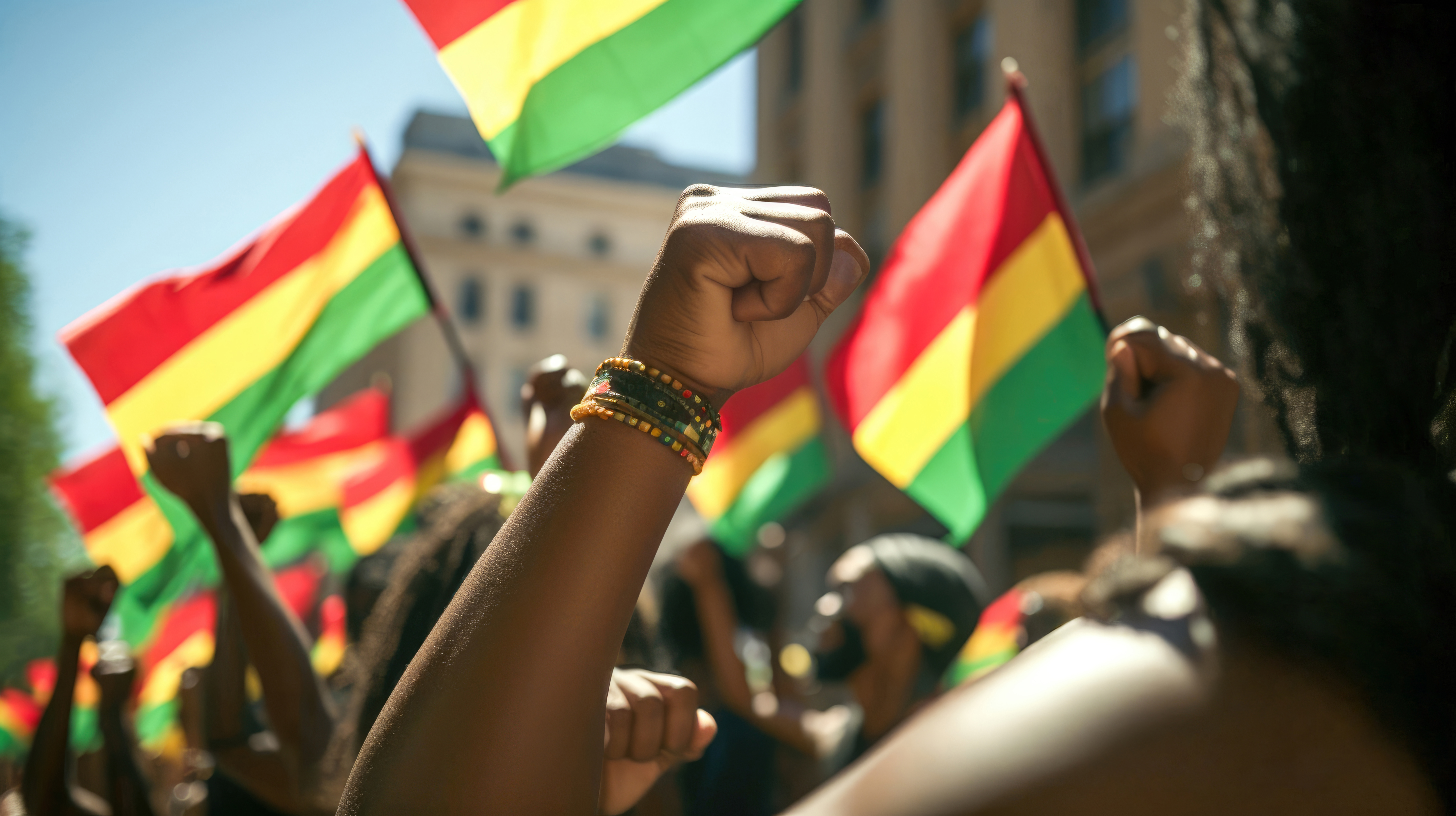 Juneteenth flags 