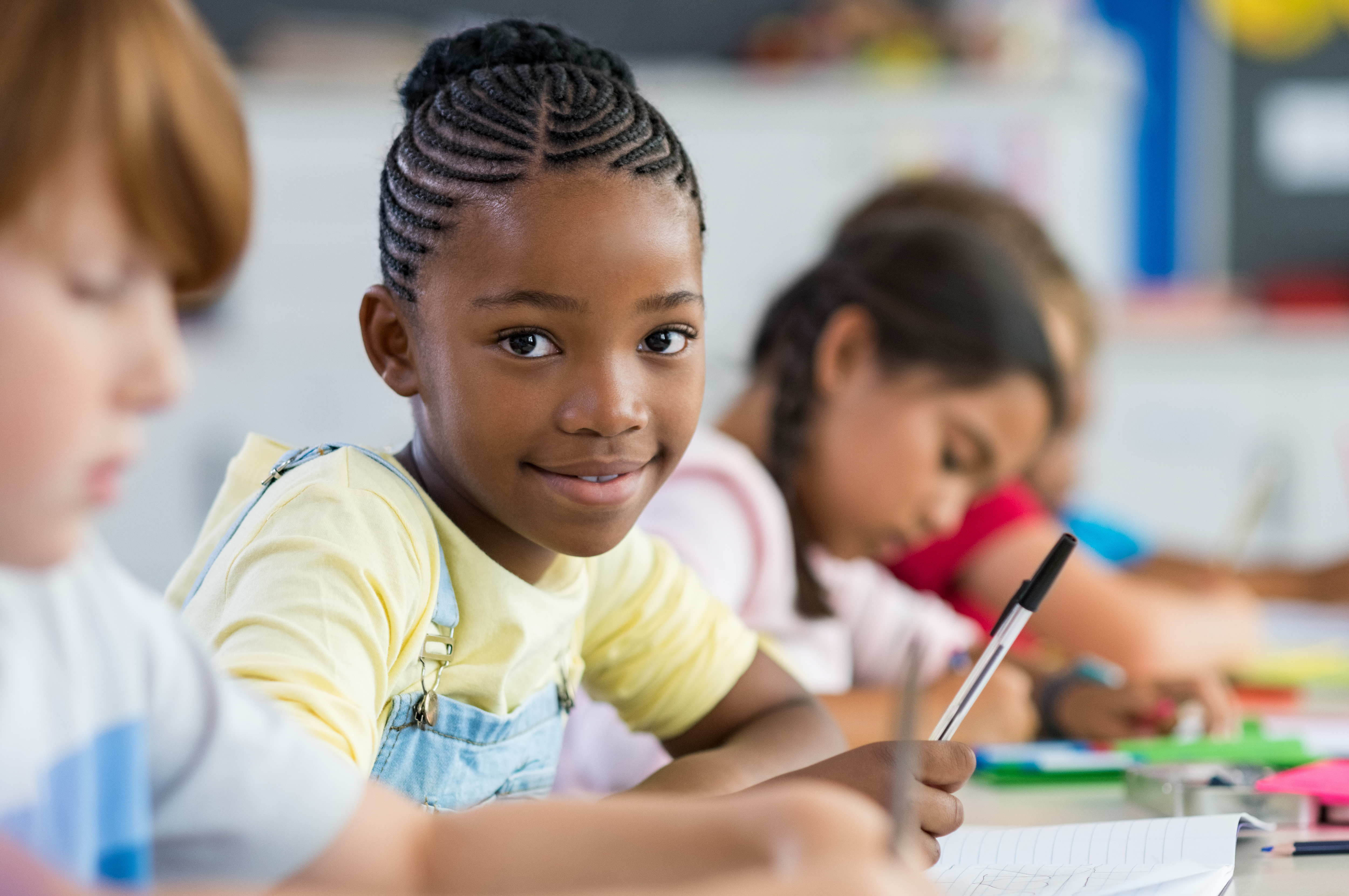 girl in school