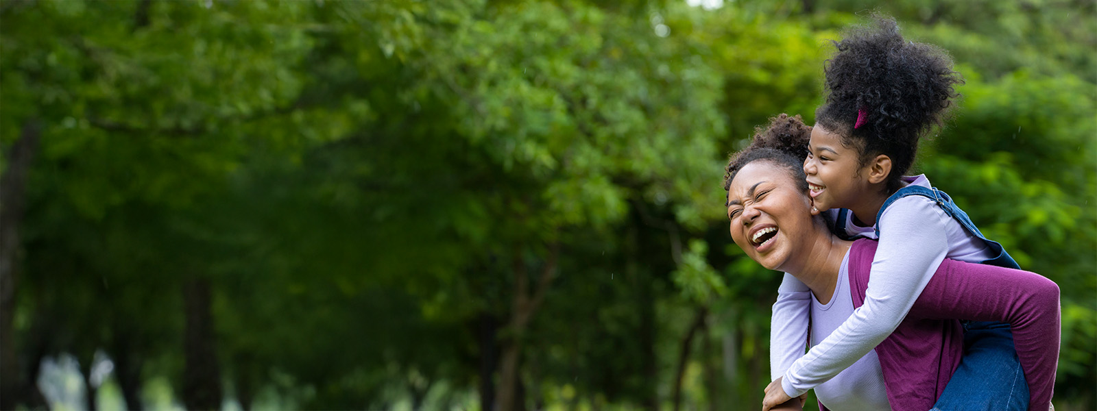 mother with daughter